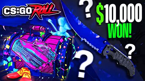 NEW CSGOROLL UPDATE is INSANE! ($10,000 Max Bet).